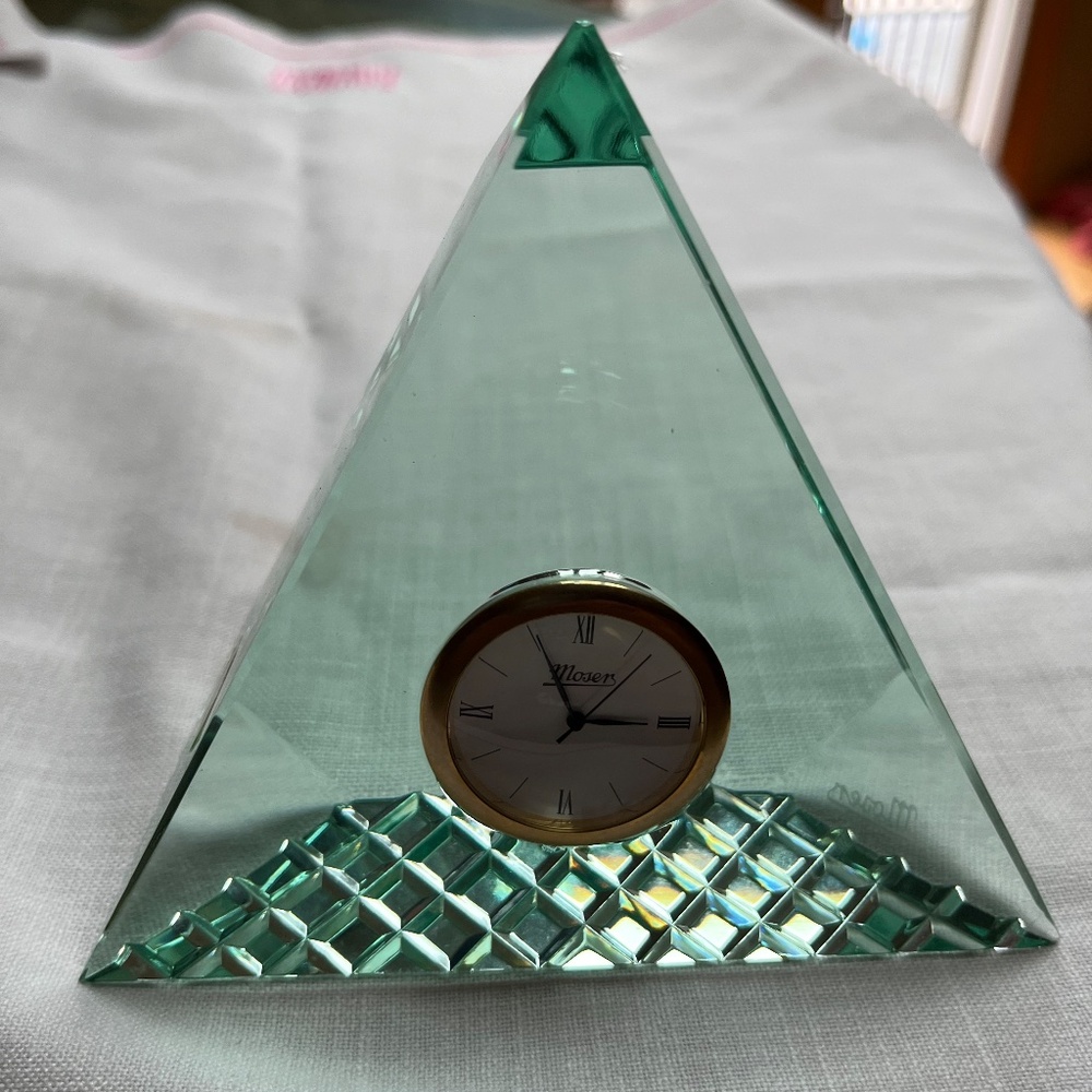 Moser Crystal Clock